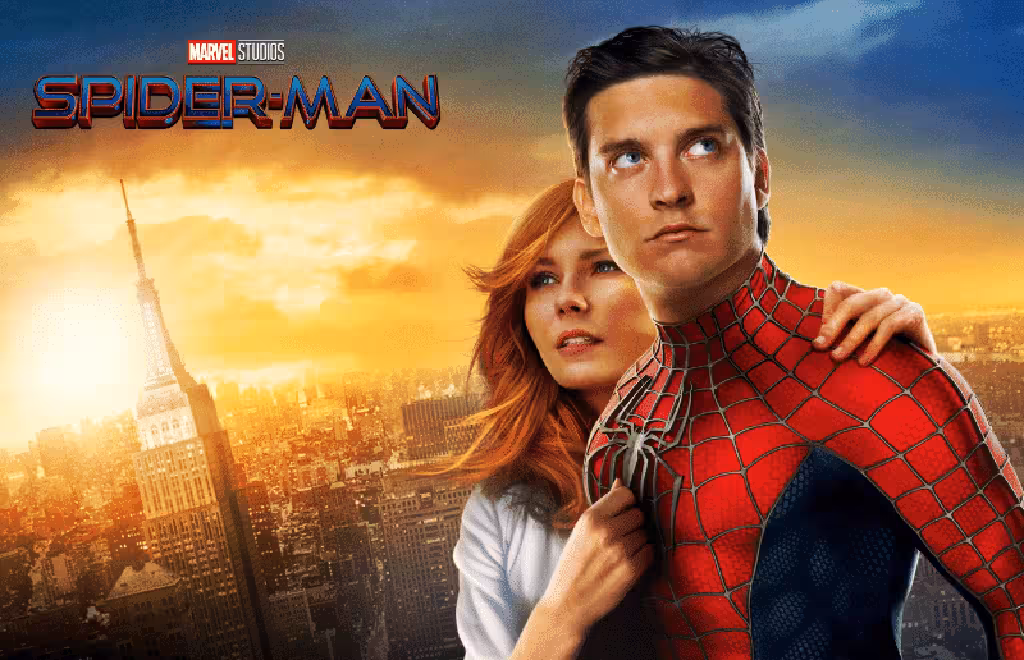 Acteur spiderman Tobey Maguire