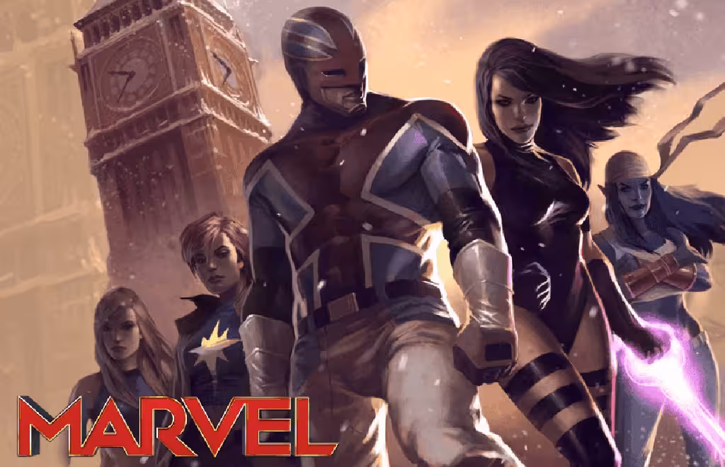 Le groupe MI13 Marvel