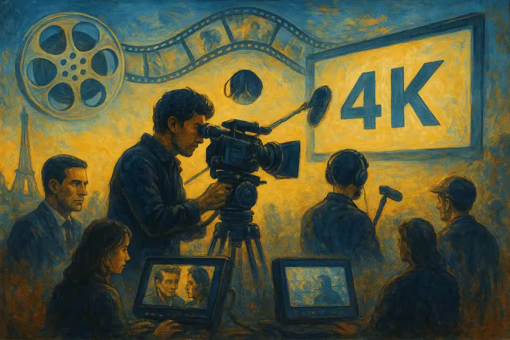 L'évolution technologique du cinéma français, de l'argentique à la 4K