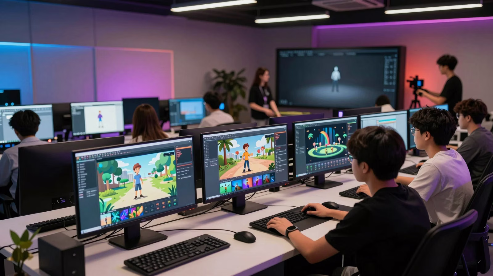 Espace de création numérique animation et jeux vidéo 3IS
