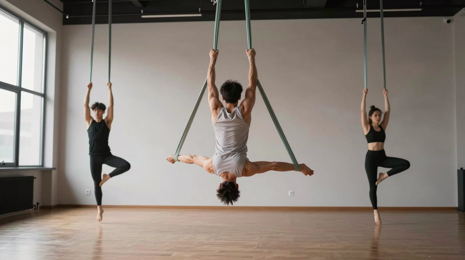 Formation acrobatique à l'Académie Fratellini