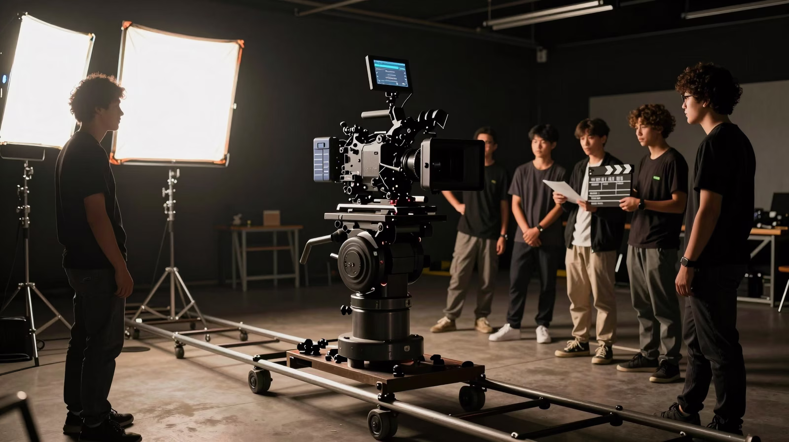 Plateau de tournage cinéma école AIS Marseille