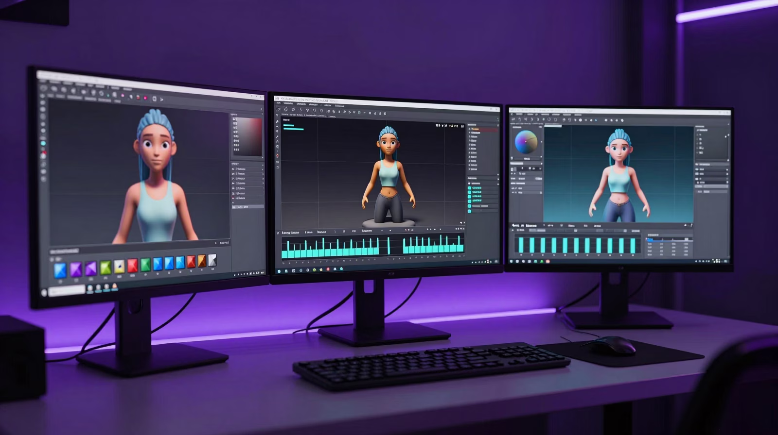 Studio de modélisation 3D ESMA Lyon