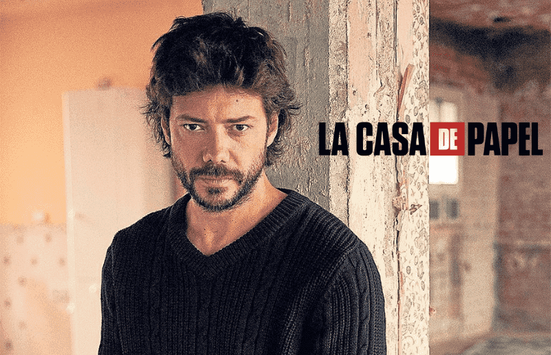 Acteur casa de papel Álvaro Morte el professor