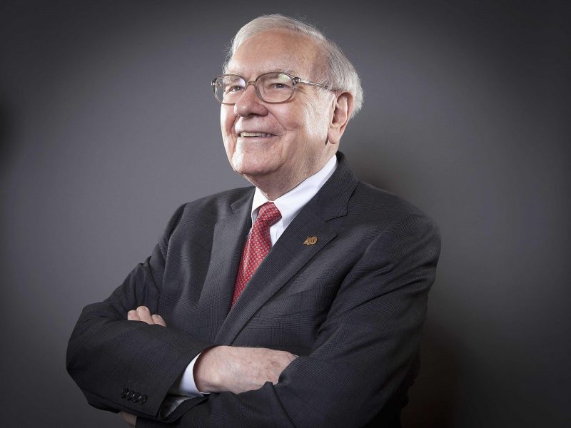 Business men Warren Buffet Trading