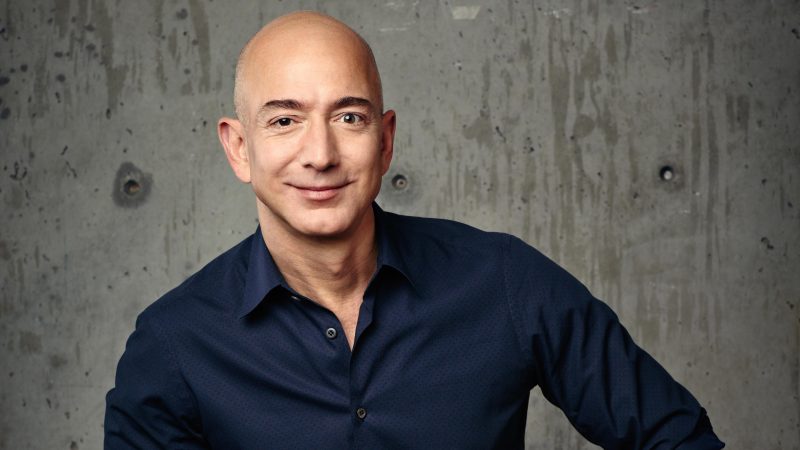 Business men Jeff Bezos Amazon