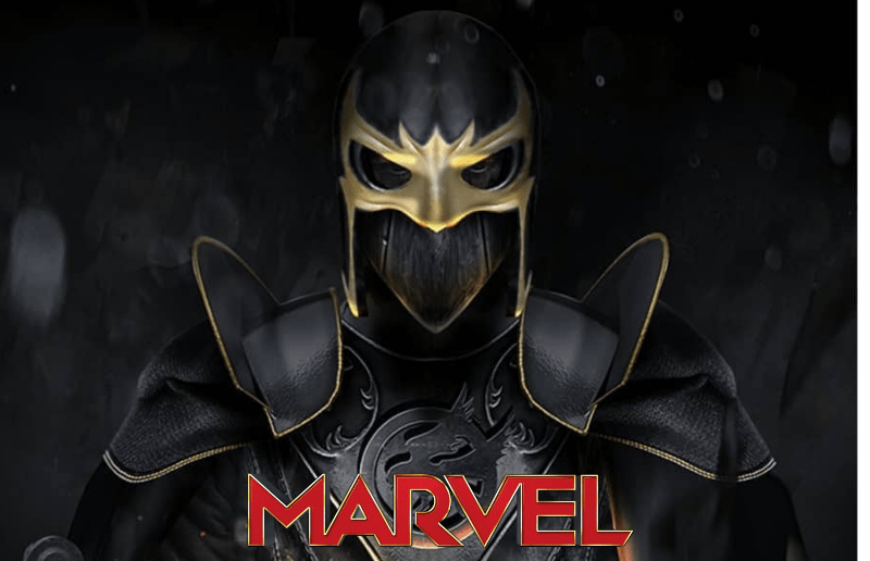 Nouveau super héros le chevalier noir Marvel